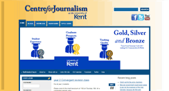 Desktop Screenshot of centreforjournalism.co.uk